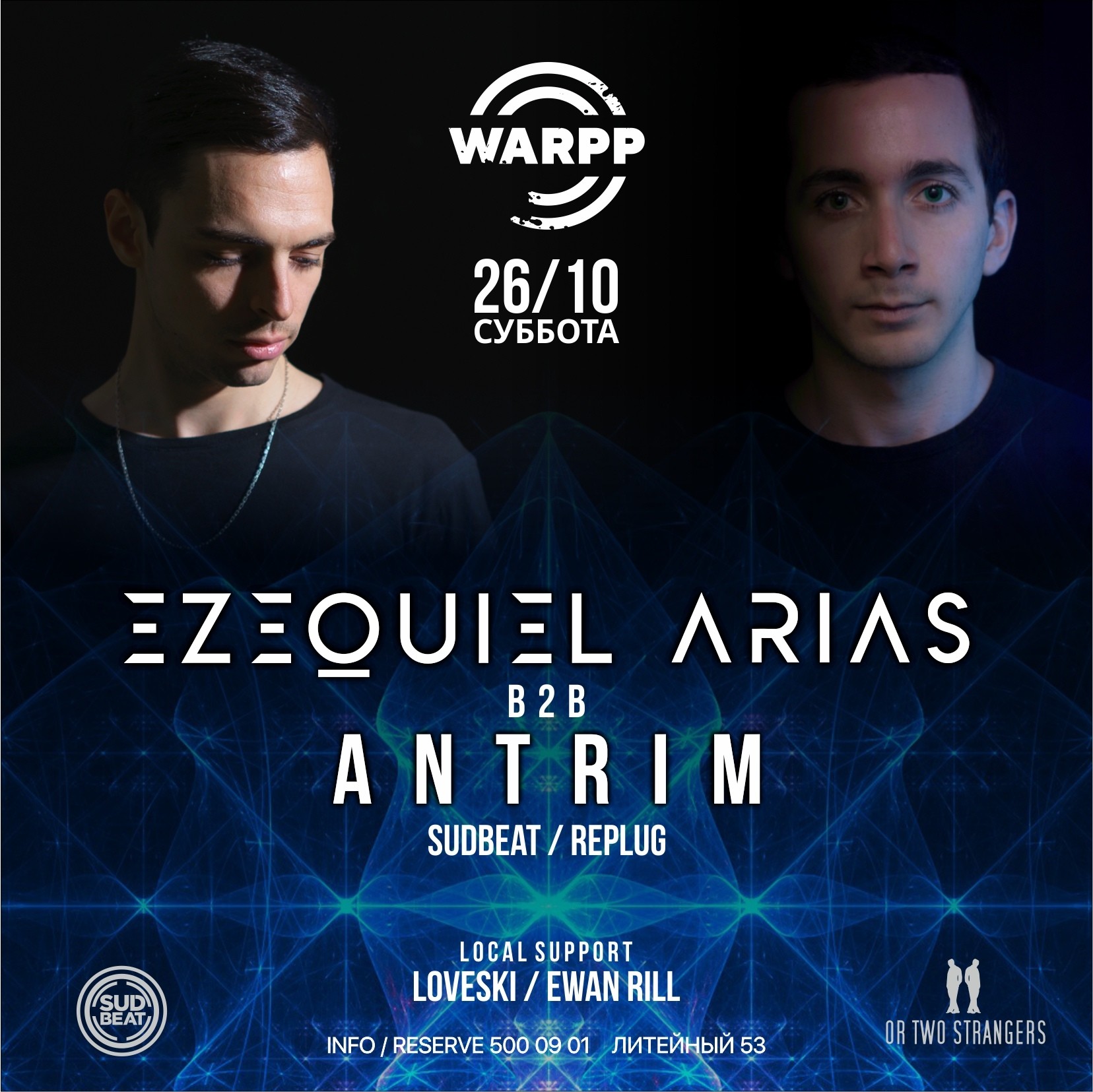 K Loveski warm-up Antrim & Ezequiel Arias @ WARPP 26.10.19