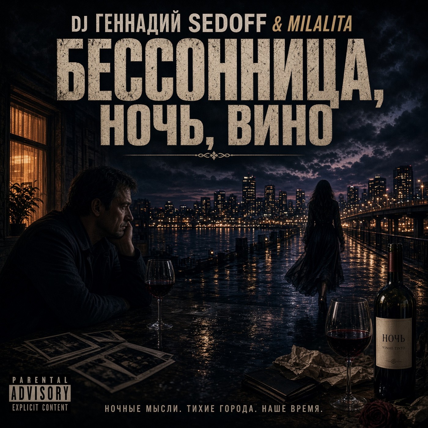 DJ Геннадий SEDOFF - БЕССОНИЦА, НОЧЬ, ВИНО event mix episode artwork