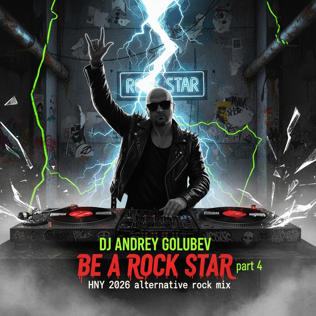 DJ Andrey Golubev - Be a Rock Star part 4 (HNY 2026 alternative rock mix) episode artwork