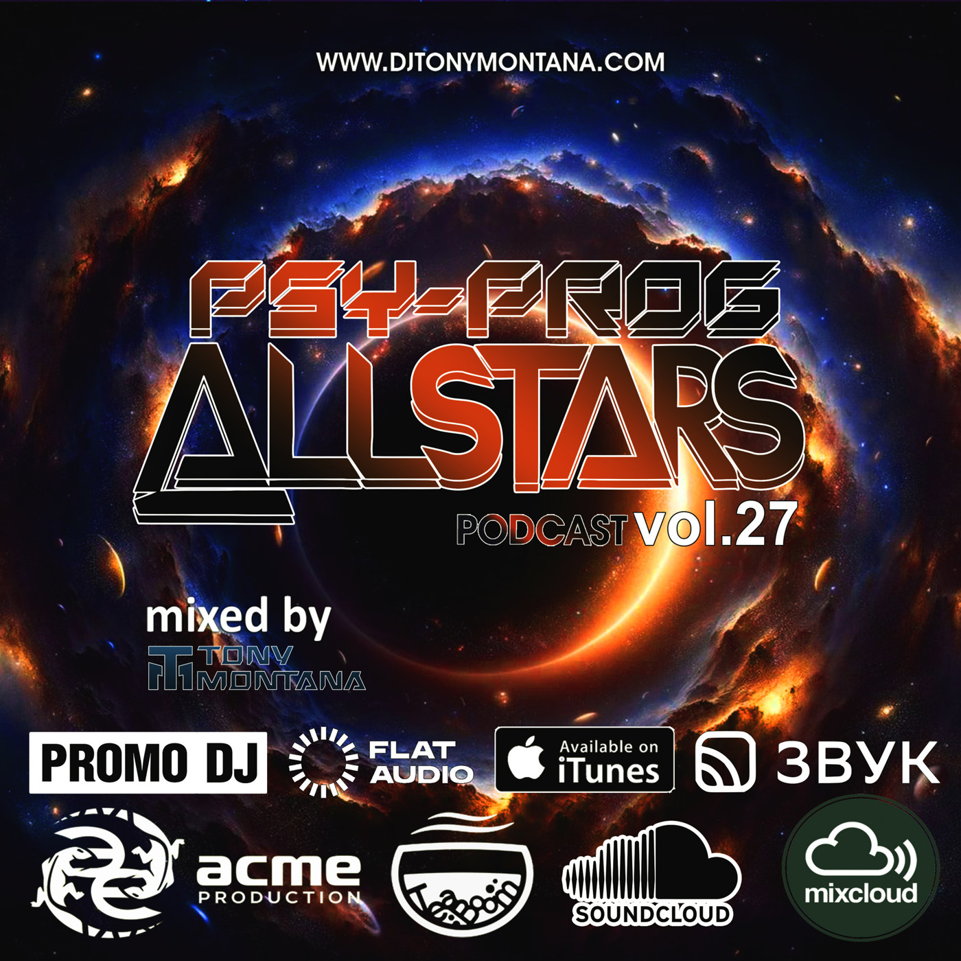 Psy-Prog Allstars podcast # 27 with Dj Tony Montana 31.10.2025 #27 Psy-Prog Allstars podcast # 27 with Dj Tony Montana 31.10.2025 #27