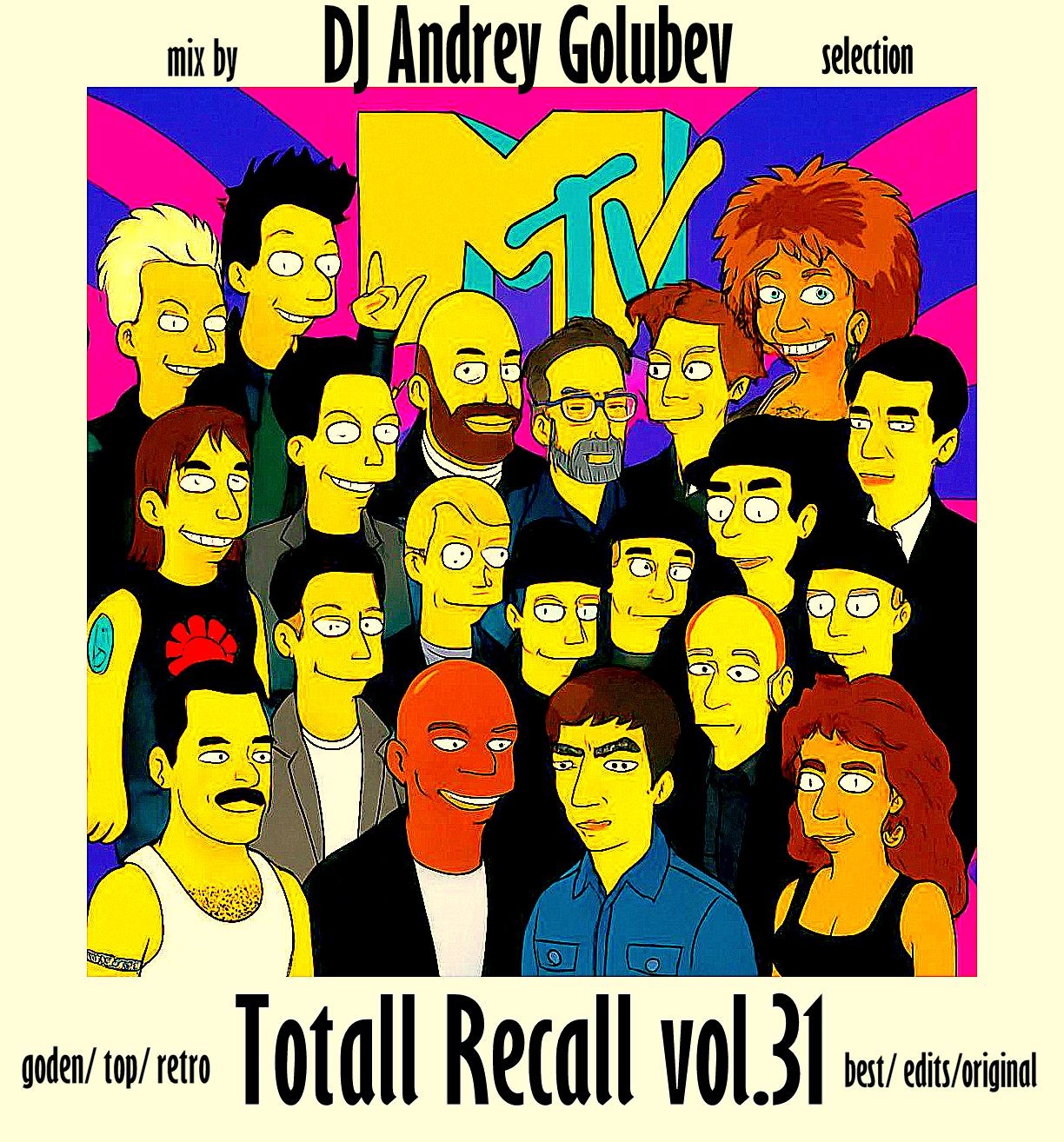 DJ Andrey Golubev - Totall Recall vol.31 ( golden pop & rock  mix selection) episode artwork