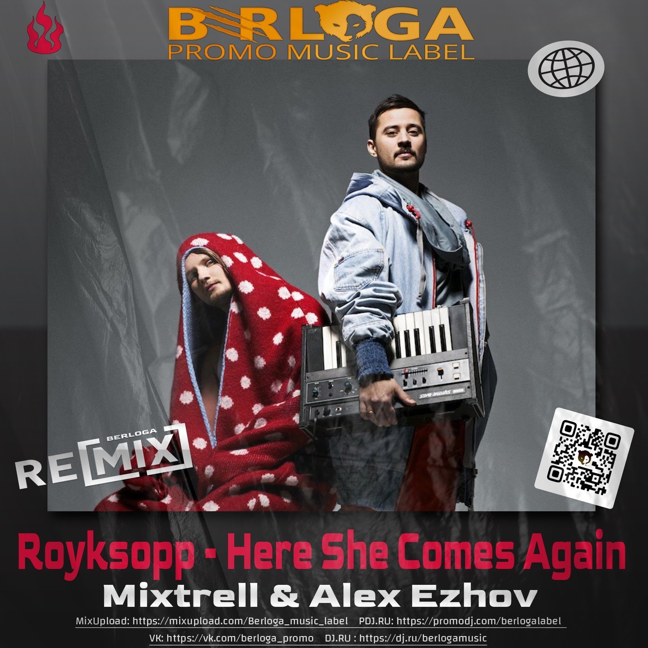 Royksopp comes again remix. Royksopp here she comes again. Royksopp here. Royksopp again. DJ Antonio Royksopp.