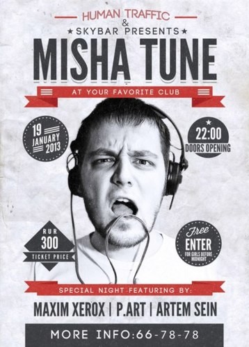 Misha Tune - Live @ Skybar (19.01.2013) episode artwork