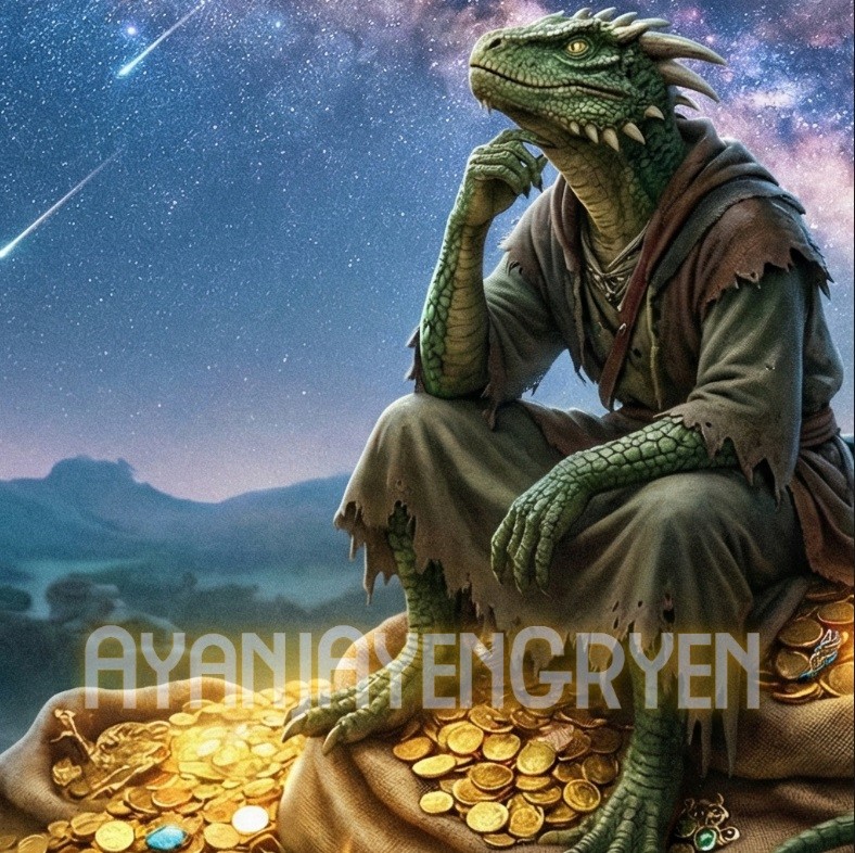 AyanjAyenGryen- The Golden Billion of Reptilians