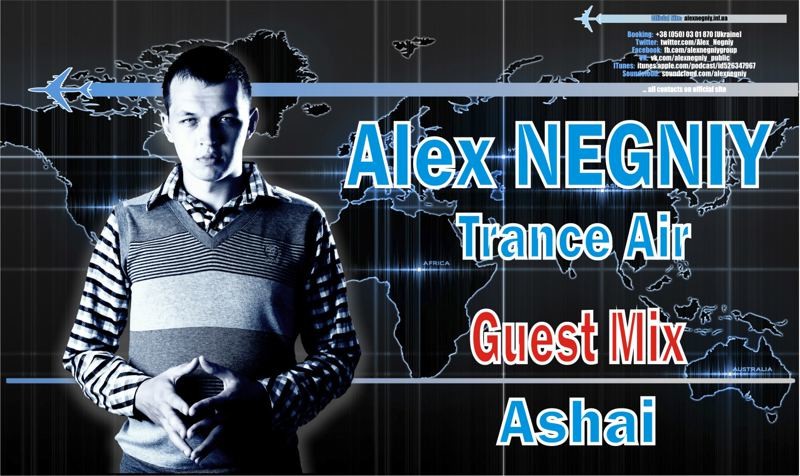 Alex NEGNIY - Trance Air #155 [Guest mix: Ashai] episode artwork