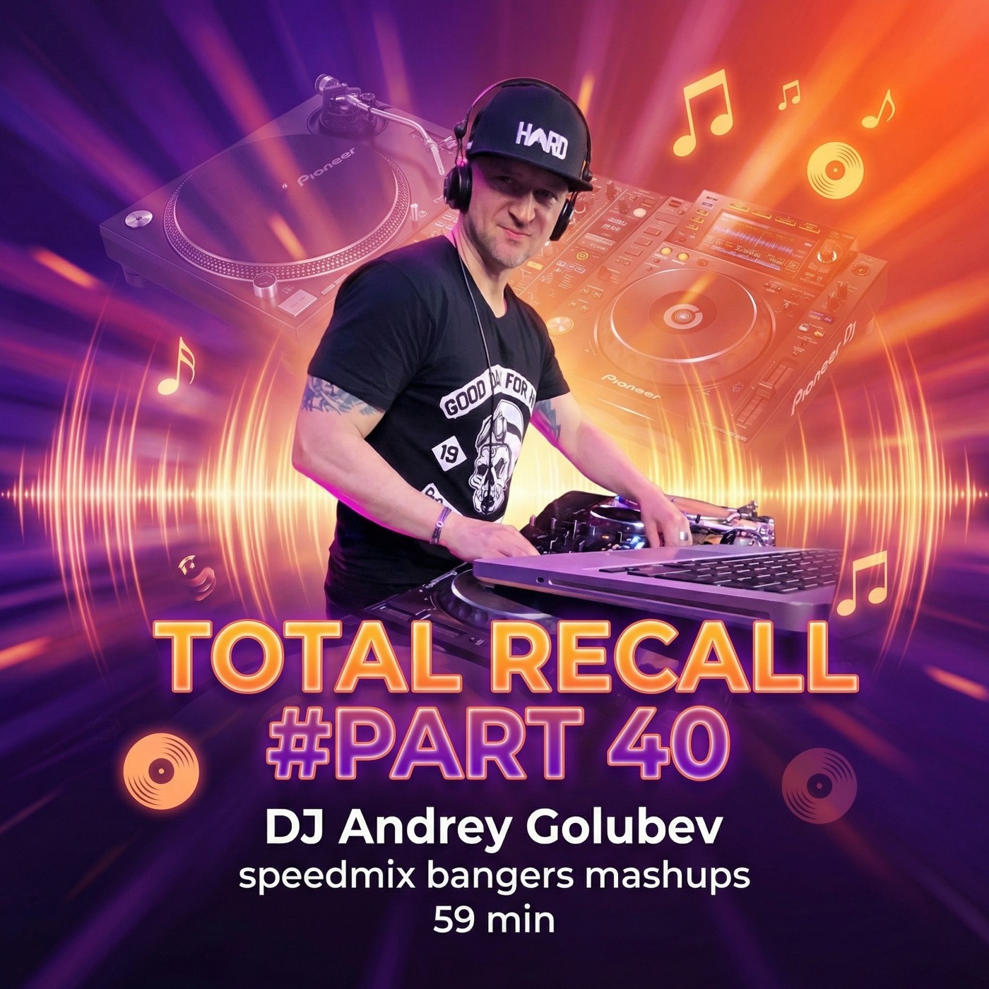 DJ Andrey Golubev - Total Recall vol.40 (speedmix bangers mashups) episode artwork
