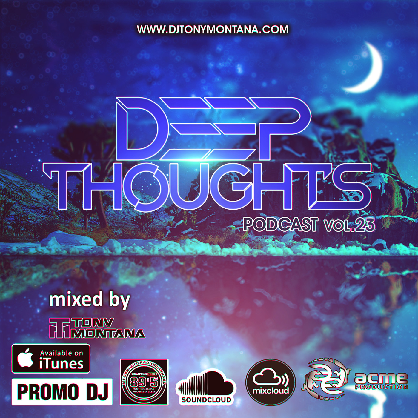 Deep Thoughts podcast # 23 with Dj Tony Montana [MGPS 89,5 FM] 04.11.2017 episode artwork