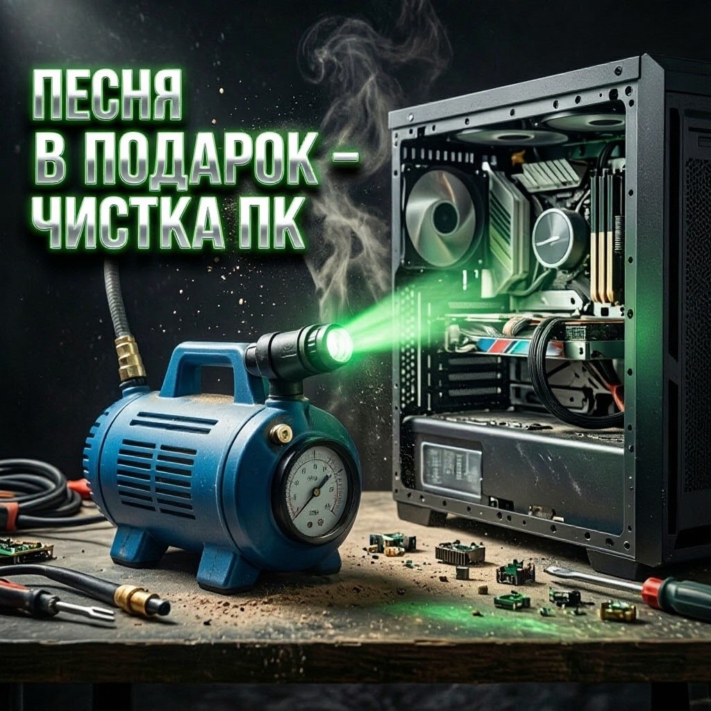 Песня в подарок - Чистка ПК