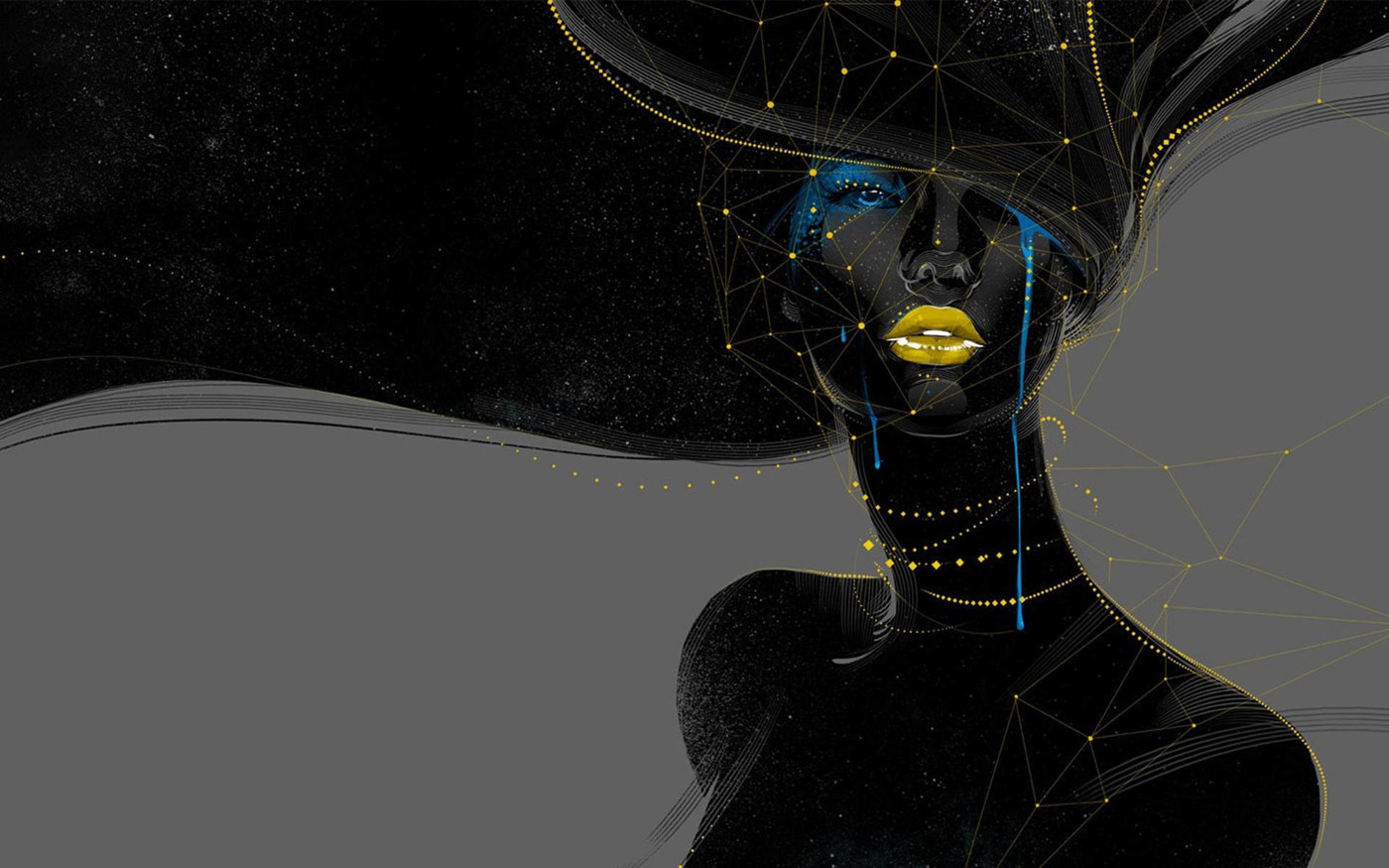 Lady from stars