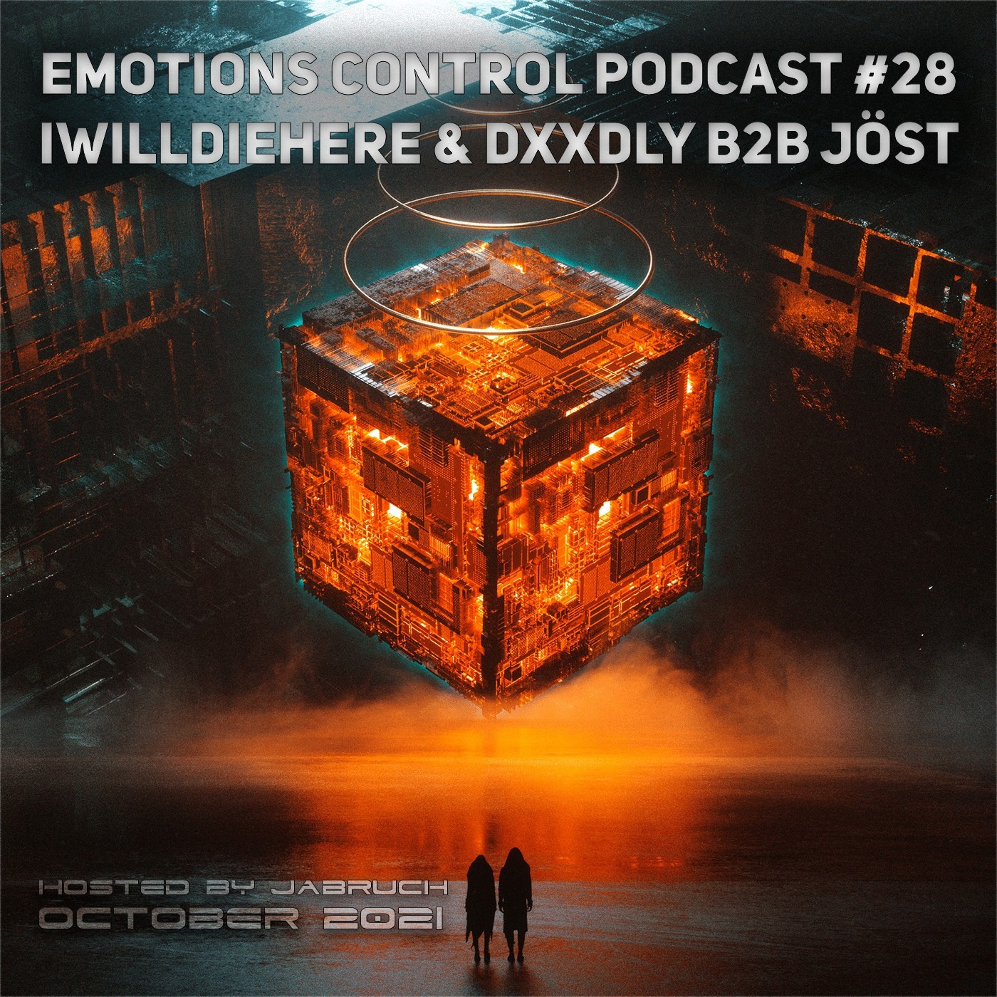 Emotions Control Podcast #28 iwilldiehere & DXXDLY B2B JÖST [October 2021] #28