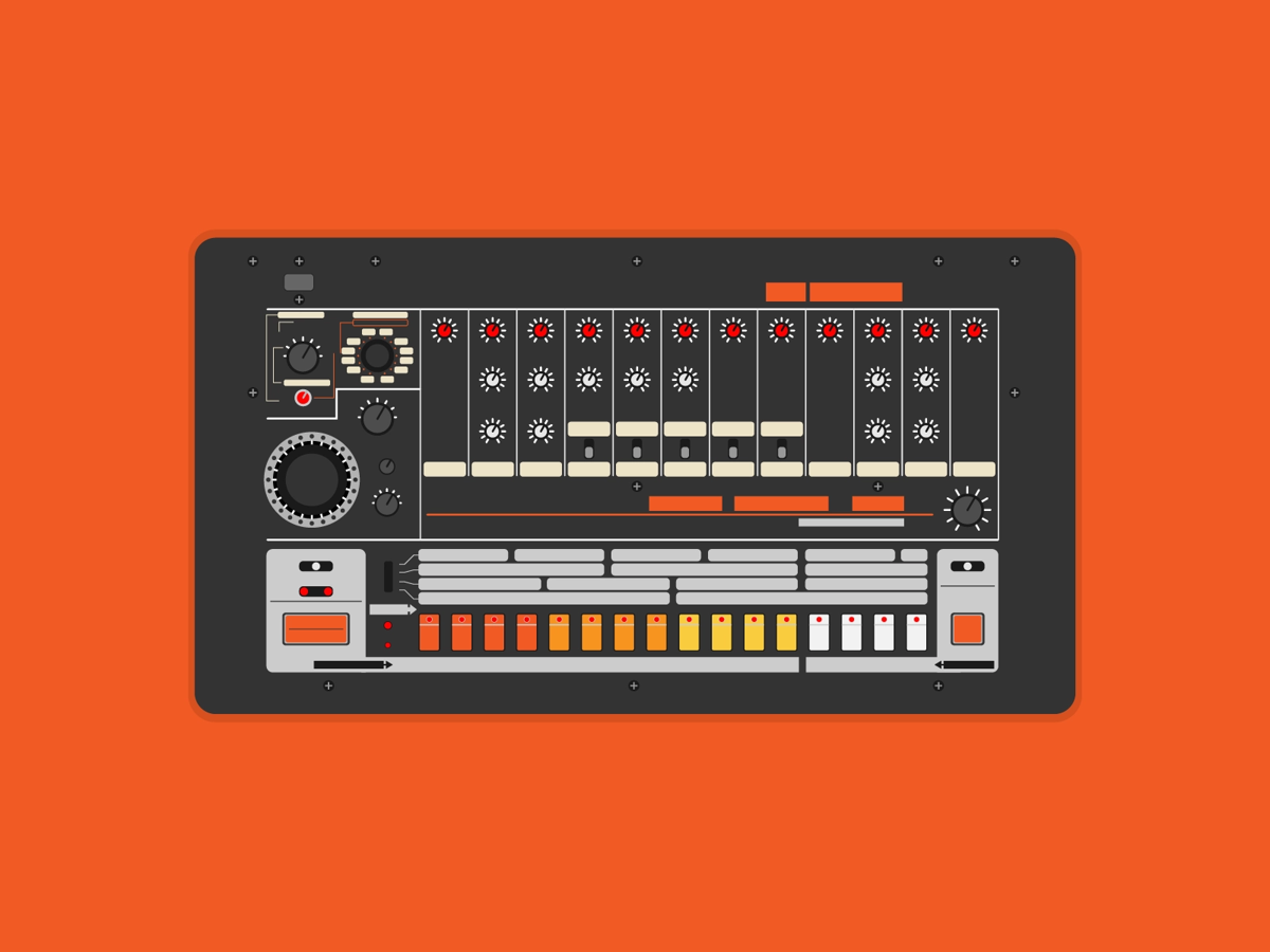 Orange vst. Roland tr-808. Roland TB 808. Драм машина Roland 808. Roland tr 808 Art.