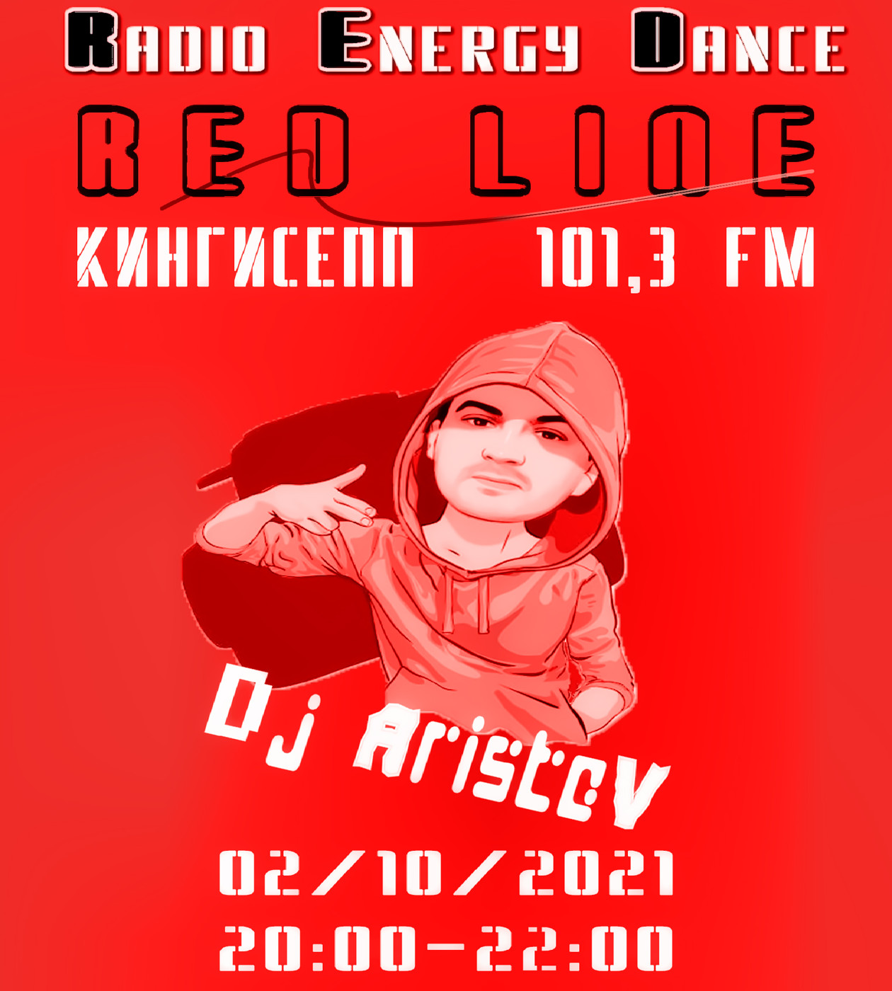 RED LINE - Dj ARISTOV Live mix (02/10/21) episode artwork