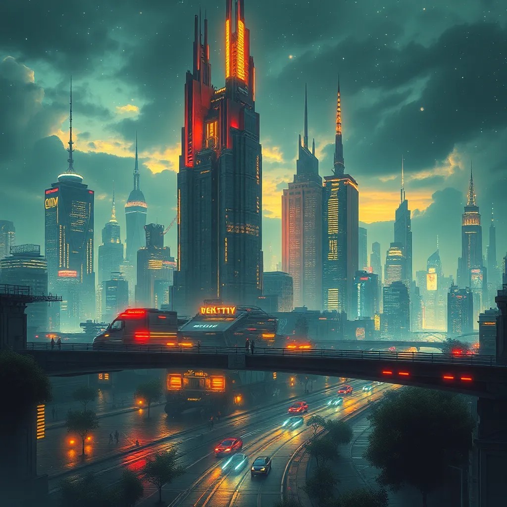 Cyber city (Neural network) Cyber city (Neural network)