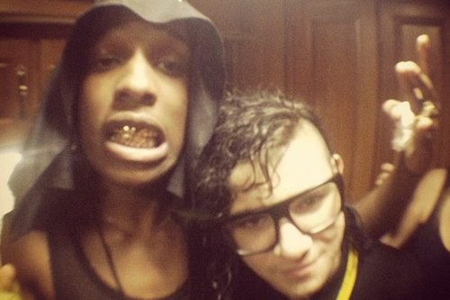 ASAP Rocky feat Skrillex vs.SUDDENBEATZ - I'm going wild for the night (dj mOrte Mash Up/Rework)