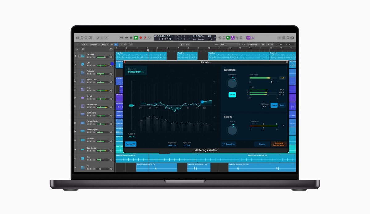 MIXED•NEWS — В Logic Pro тоже появилась функция автомастеринга