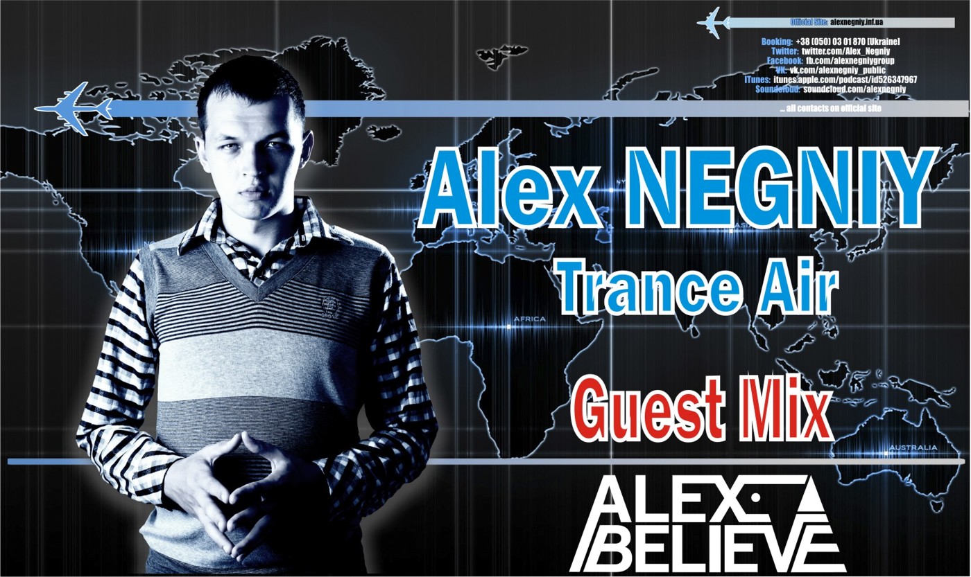 Alex NEGNIY - Trance Air #160 [Guest mix: Alex BELIEVE] episode artwork