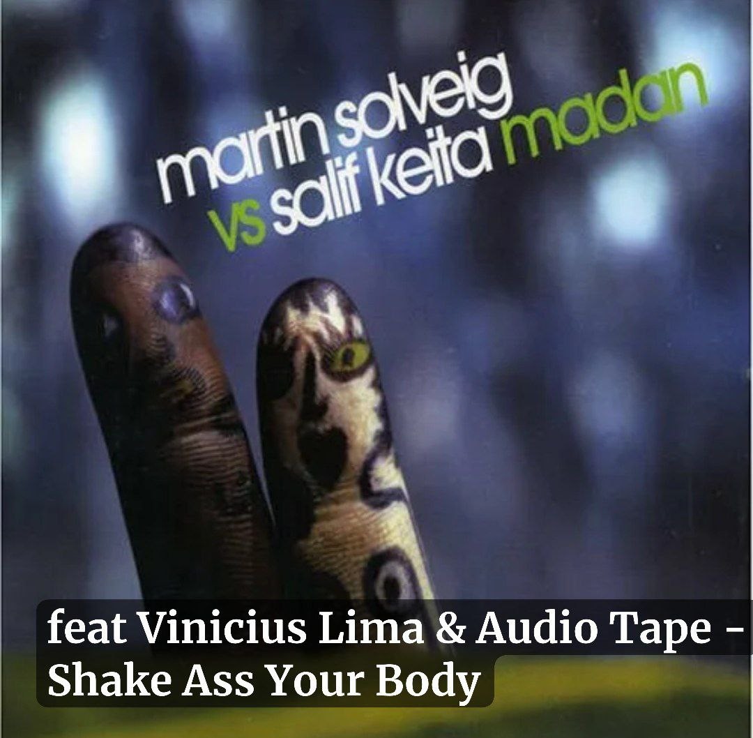 Martin Solveig vs. Salif Keita - Madam  feat Vinicius Lima & Audio Tape - Shake Ass Your Body