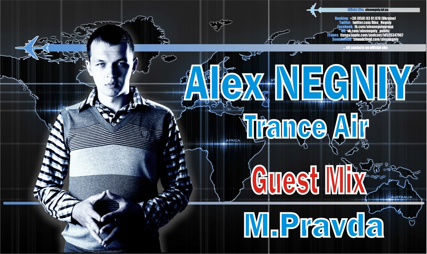 Alex NEGNIY - Trance Air #184 [Guest mix: M.Pravda] episode artwork