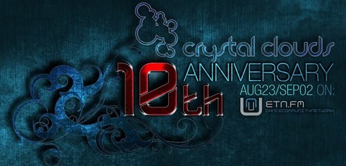Ex-Driver - Crystal Cloud 10th Anniversary on ETN.FM 3 hour mix episode artwork