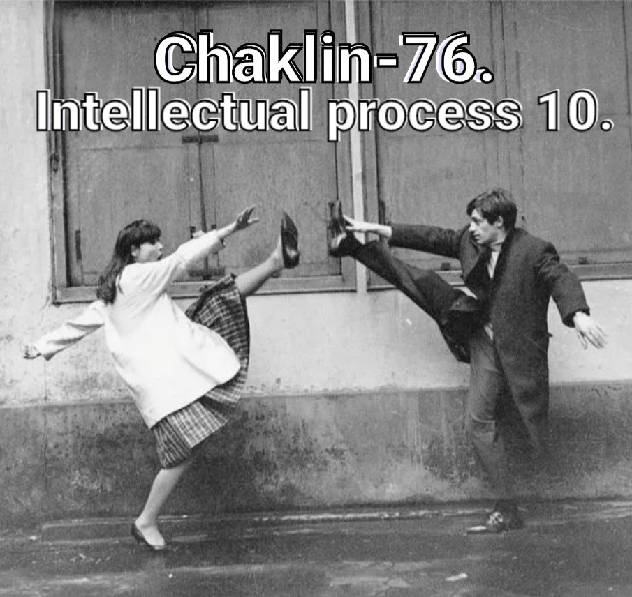 Chaklin-76. Intellectual process 10 episode artwork