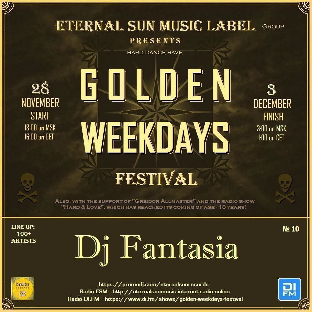 №10. DJ Fantasia - Eternal Sun Music Label pres. Golden Weekdays Festival 2025 [ESM]