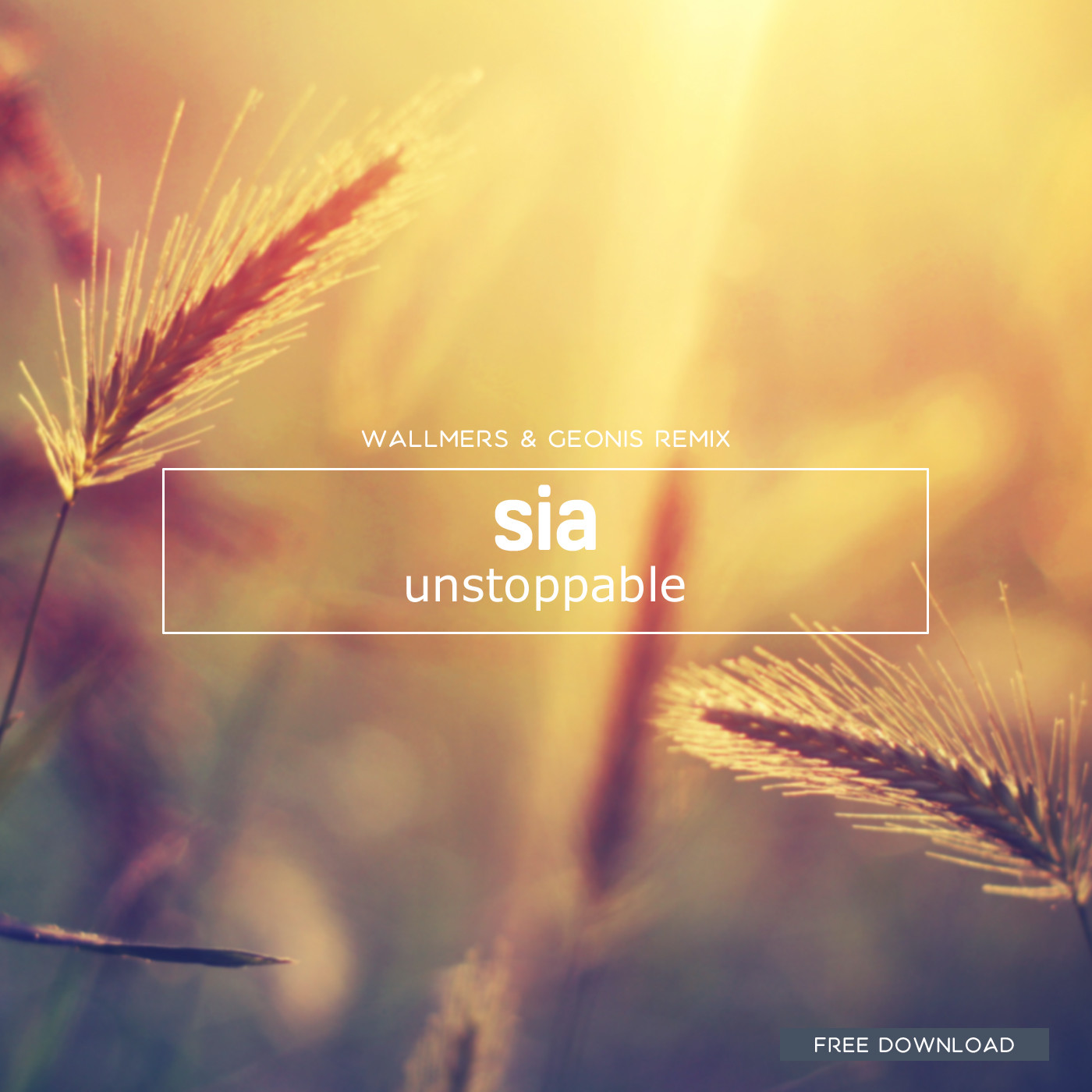 Sia - Unstoppable(Wallmers & Geonis Remix)[free download]