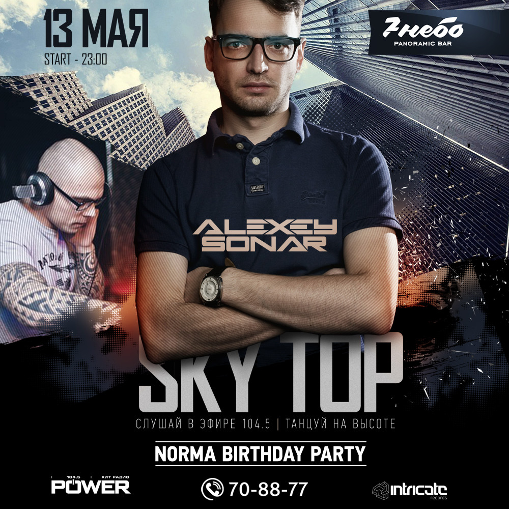 Alexey Sonar - SkyTop Live on Power Hit Radio (13.05.2017) episode artwork