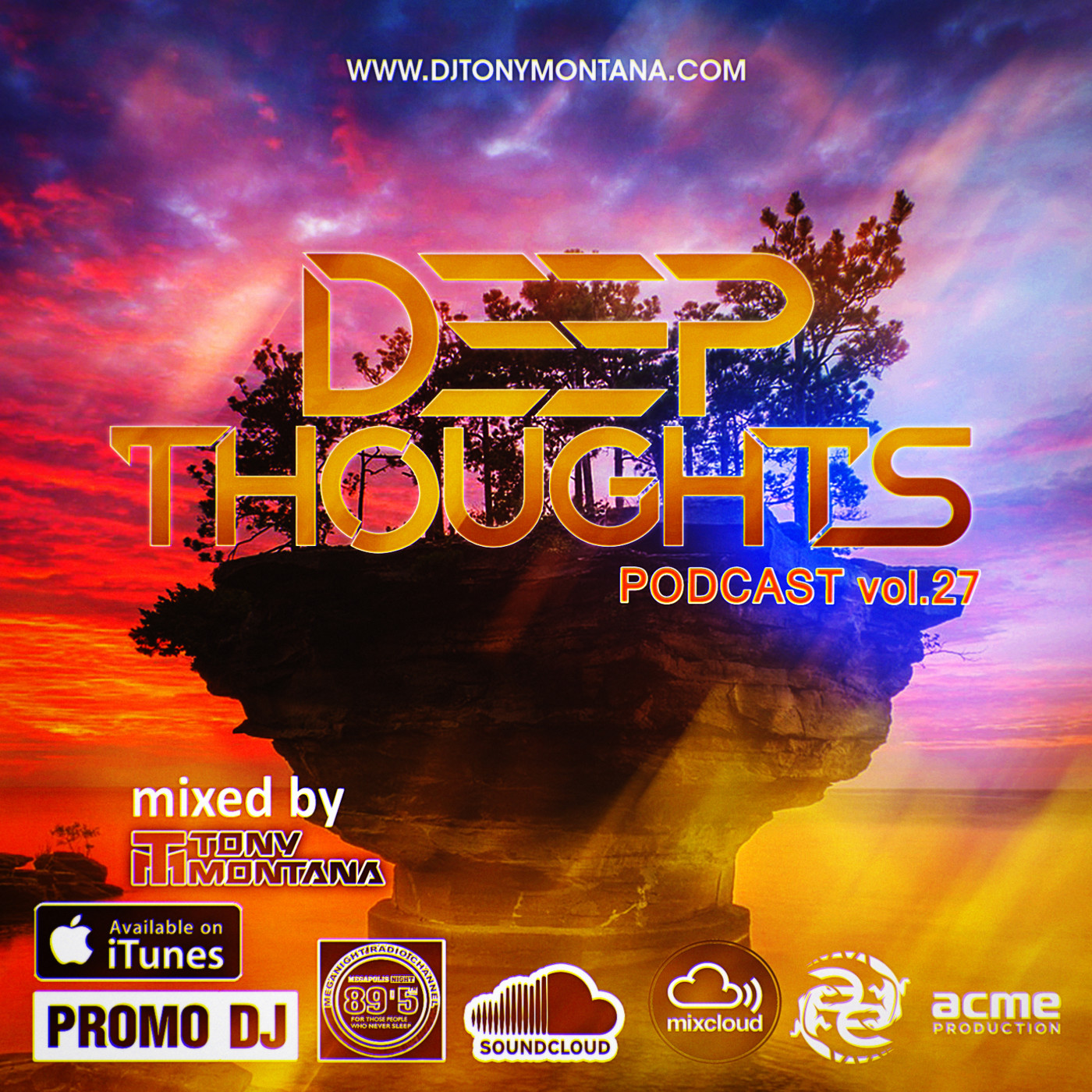 Deep Thoughts podcast # 27 with Dj Tony Montana [MGPS 89,5 FM] 25.05.2019 #27 episode artwork