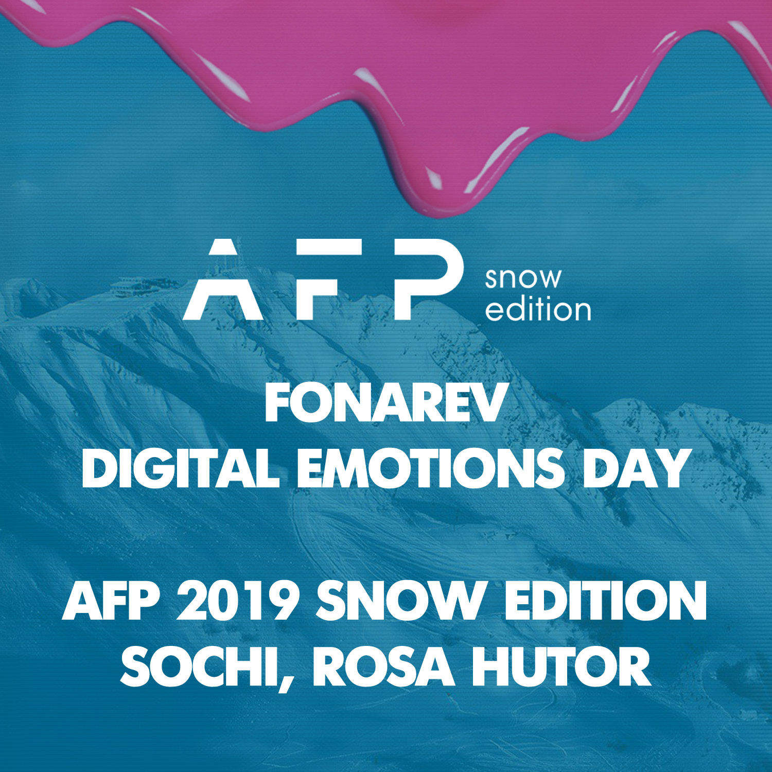 Fonarev Digital Emotions Day AFP 2019 Snow Edition Sochi Rosa
