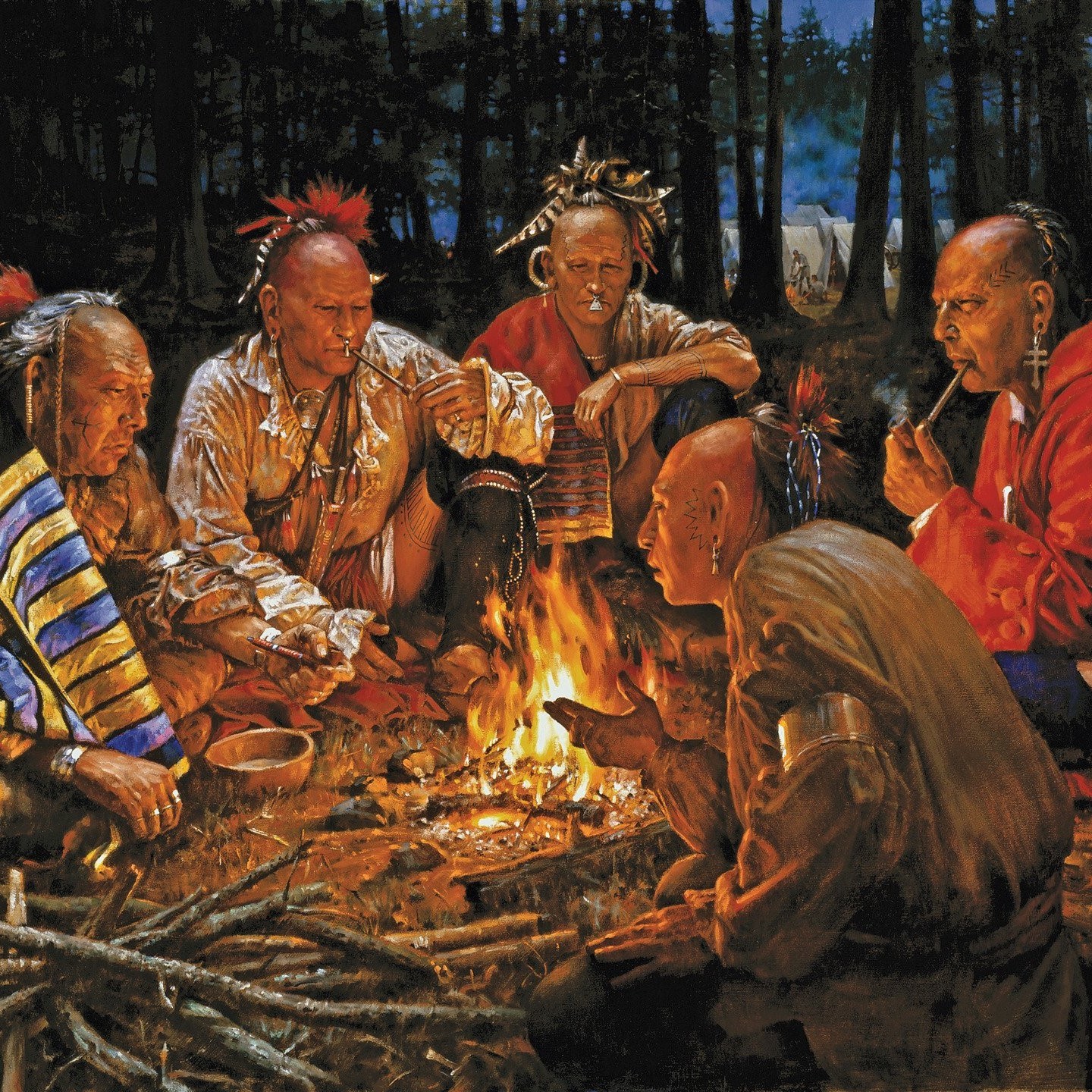 Волхвы у костра