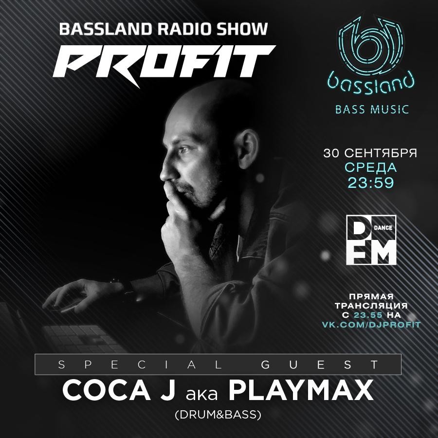 Coca J aka Playmax @ DFM (Bassland Show 30.09.2020) #231 episode artwork