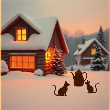 Новогодний Простоквашино Новогодний Простоквашино