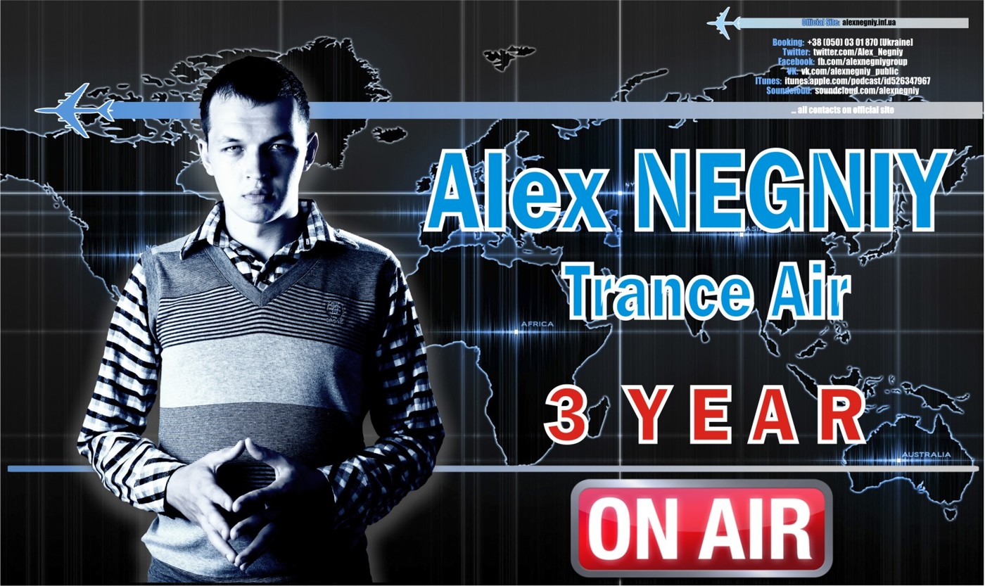 Alex NEGNIY - Trance Air #171 [ 3 Year ON AIR ] episode artwork