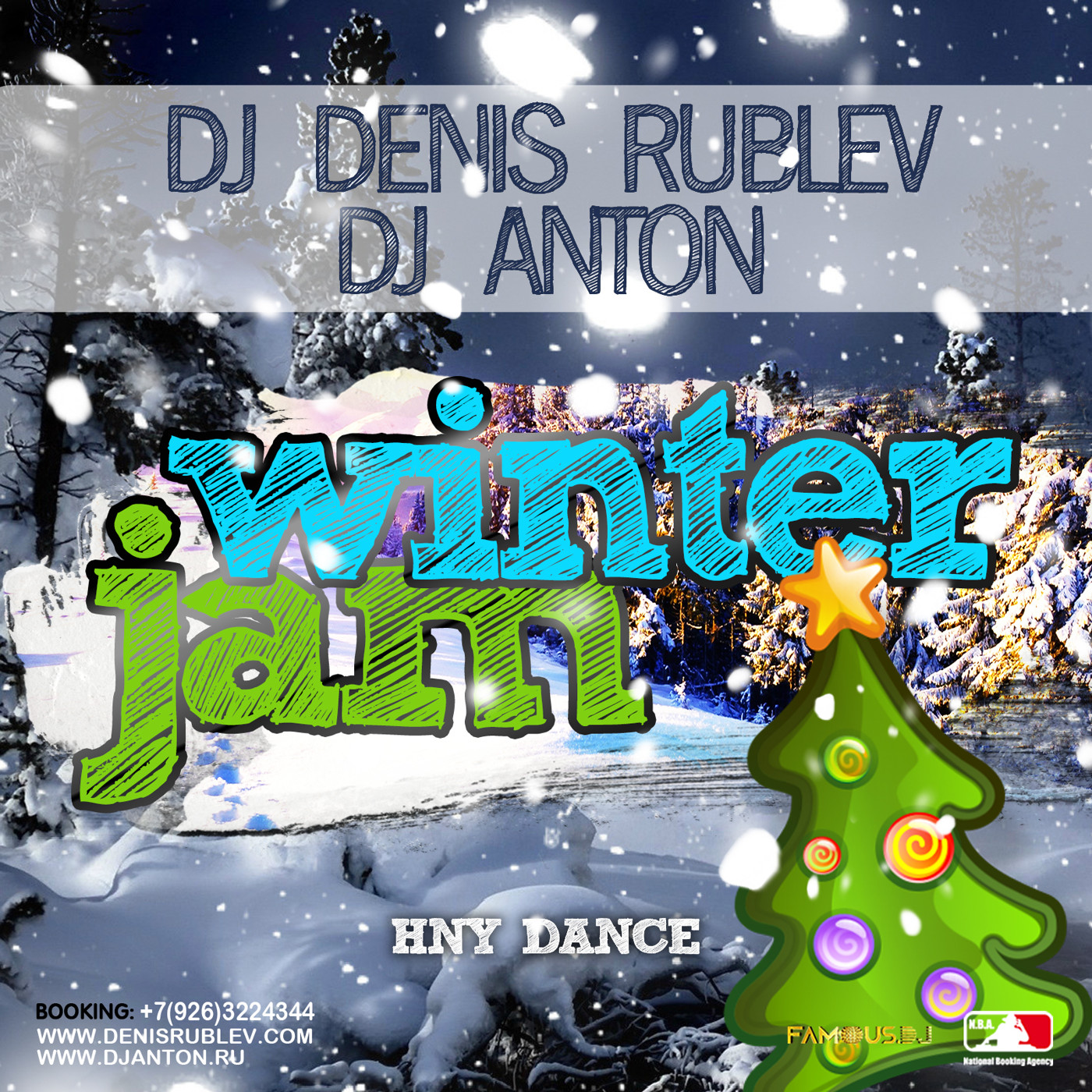 DJ DENIS RUBLEV & DJ ANTON - WINTER JAM 2015 (HNY DANCE) episode artwork