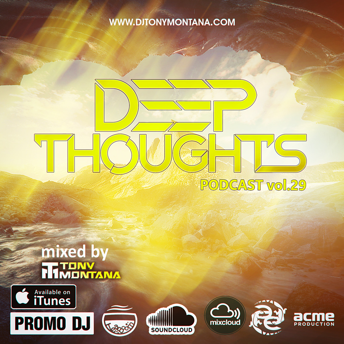 Deep Thoughts podcast # 29 with Dj Tony Montana 25.09.2022 #29 episode artwork