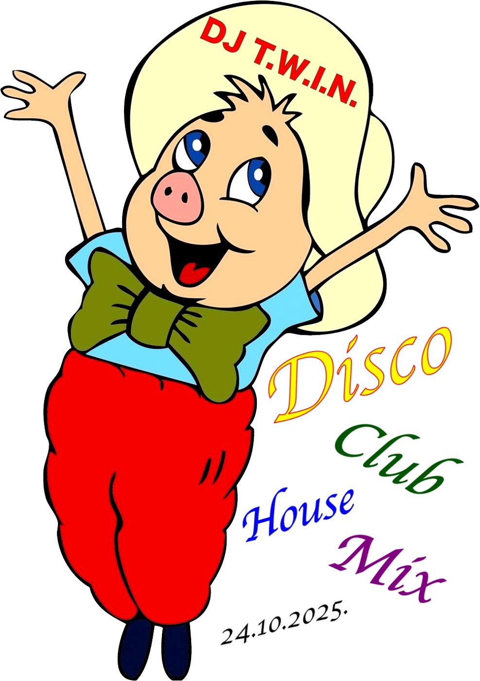 DJ T.W.I.N. Disco Club House Mix 24.10.2025
