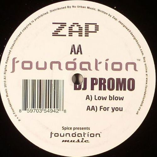 Zap - For You [BRICK014P] VINYL