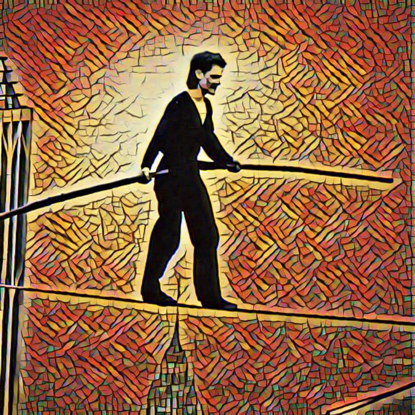A man walking on a tightrope / Канатоходец / MNEKiNG episode artwork