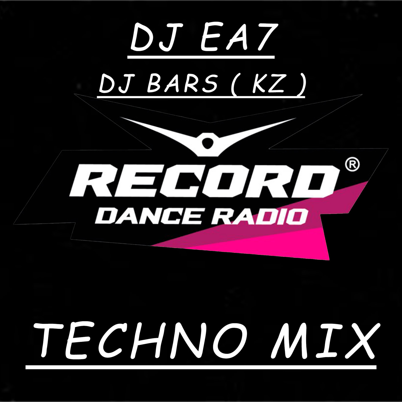 DJ EA7 FT. DJ Bars ( KZ ) -  Record MIX ( Techno )
