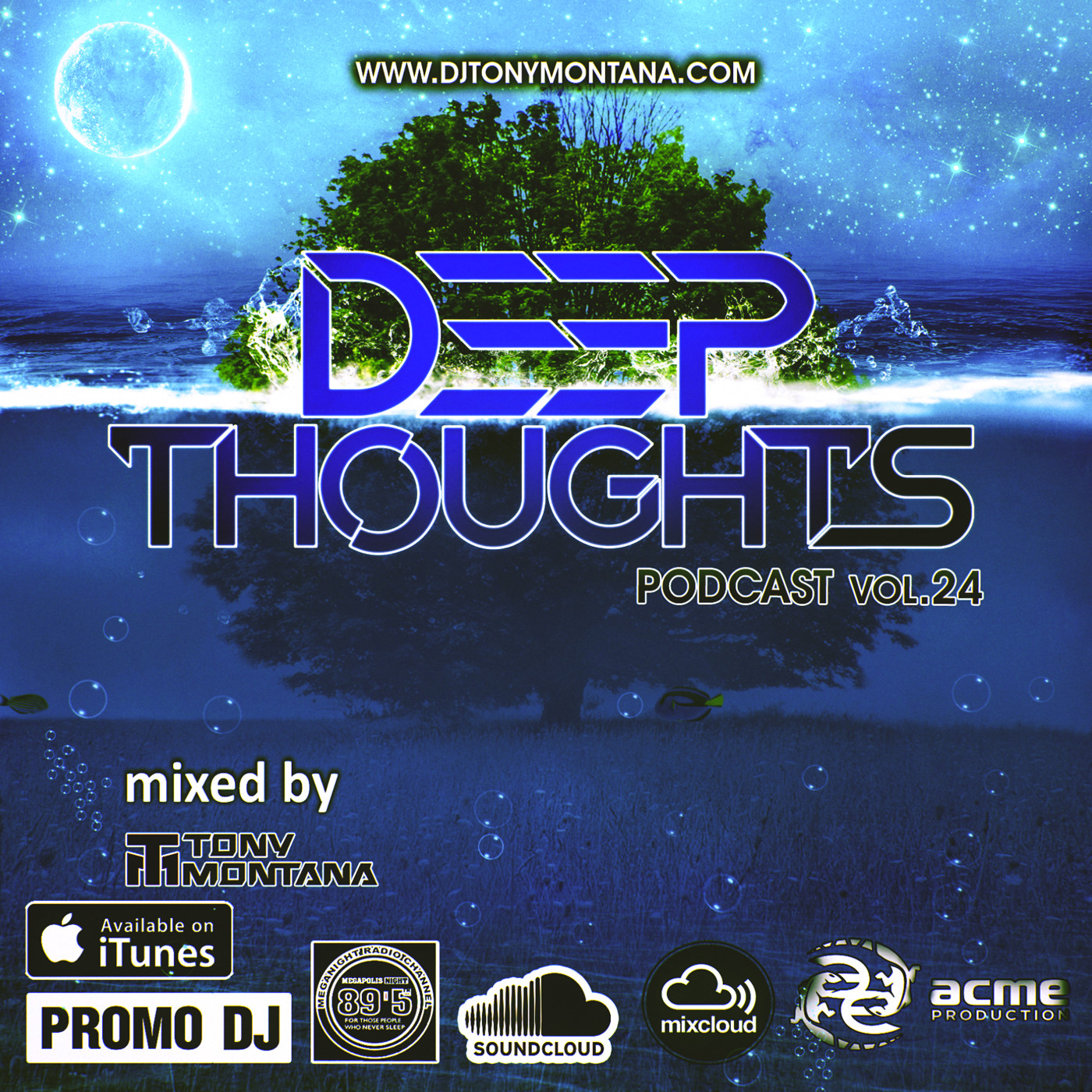 Deep Thoughts podcast # 24 with Dj Tony Montana [MGPS 89,5 FM] 09.06.2018 #24 episode artwork