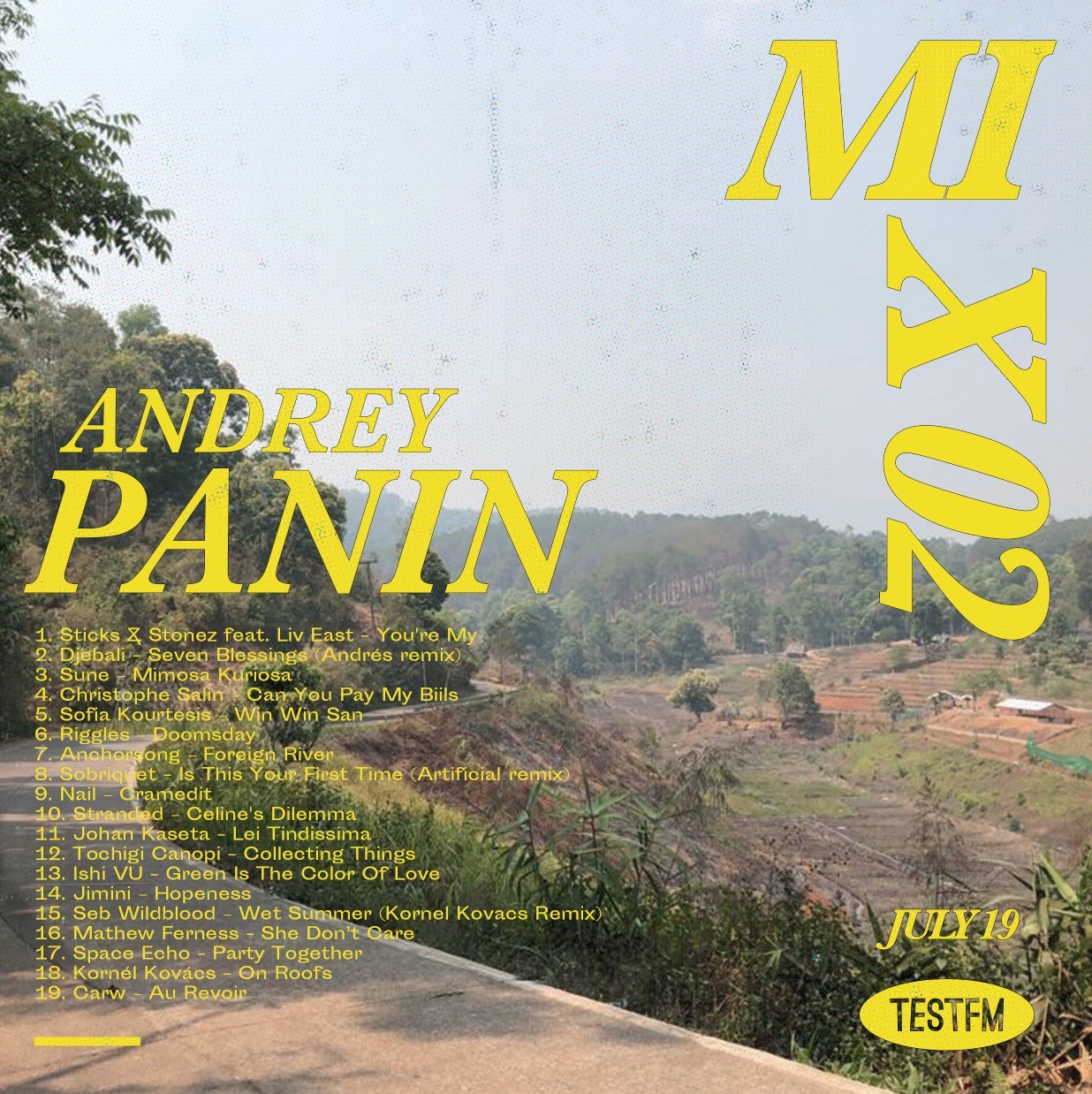 dj Andrey Panin - TEST FM MIX 02 (2019) episode artwork