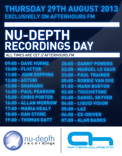 Ex-Driver - Nu-Depth Recordings Day 2013 @ AH.FM episode artwork