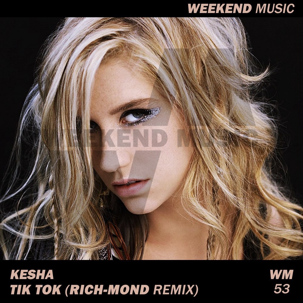 kesha tik tok album cover