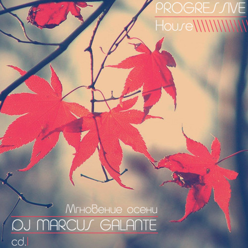 DJ Marcus Galante - Мгоновение осени (melodic progressive) cd.1 DJ Marcus Galante - Мгоновение осени (melodic progressive) cd.1