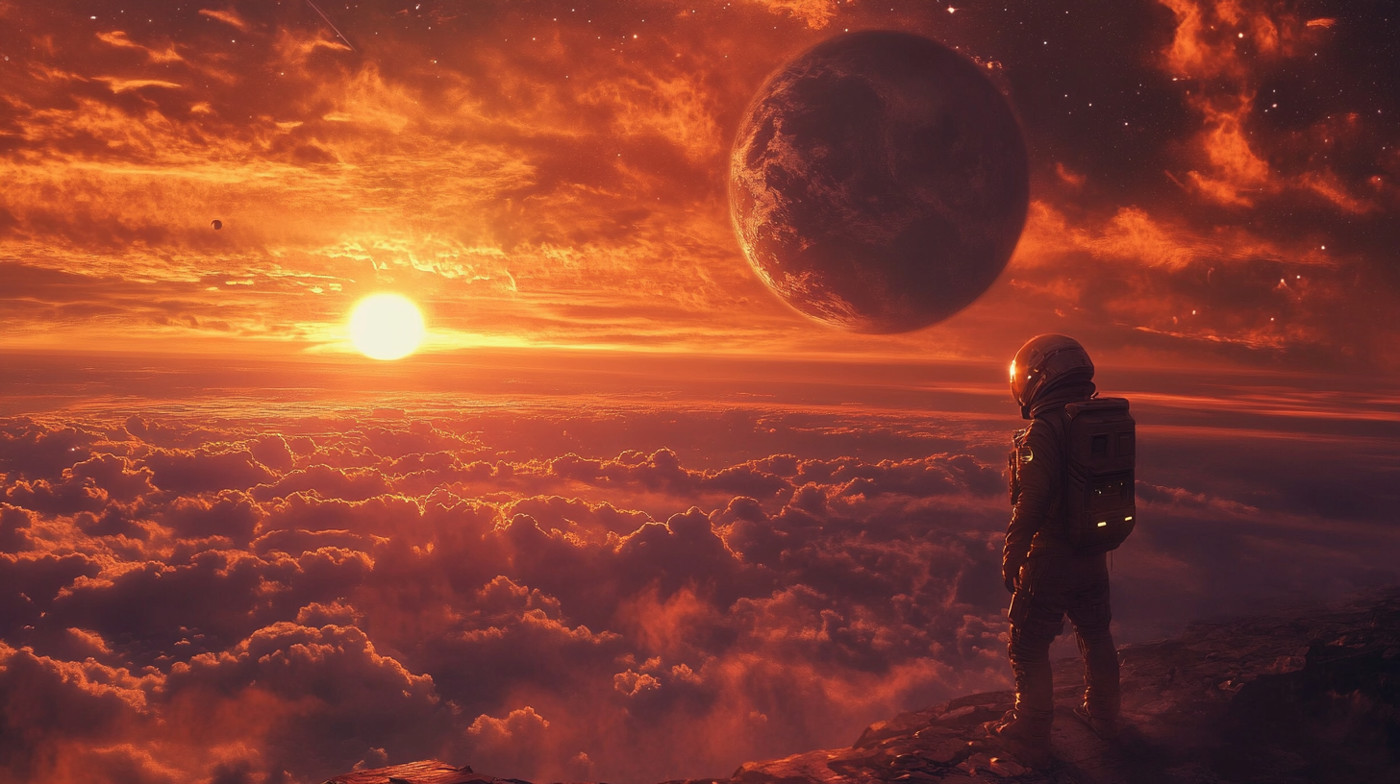 Chasing sunset (Neural network)