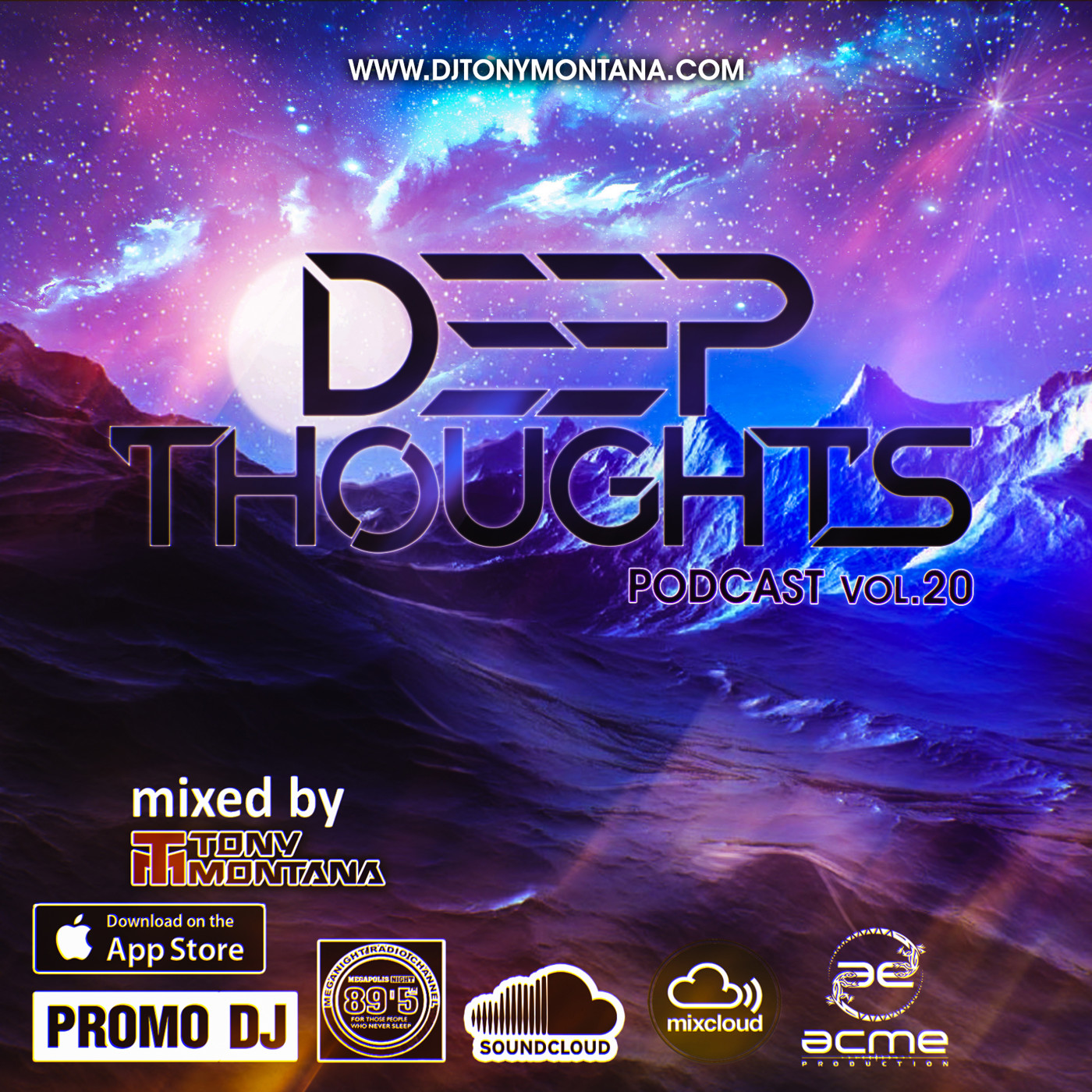 Deep Thoughts podcast # 20 with Dj Tony Montana [MGPS 89,5 FM] 15.04.2017 episode artwork