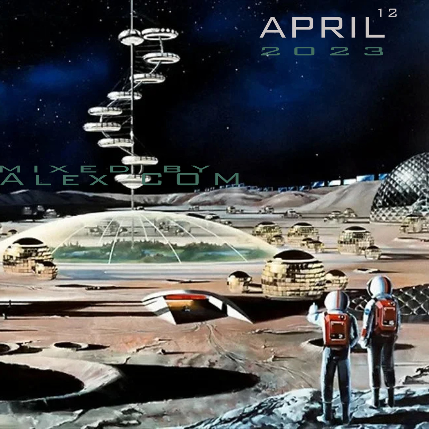 APRIL12 - Spacework (mixed by AlexCOM) episode artwork