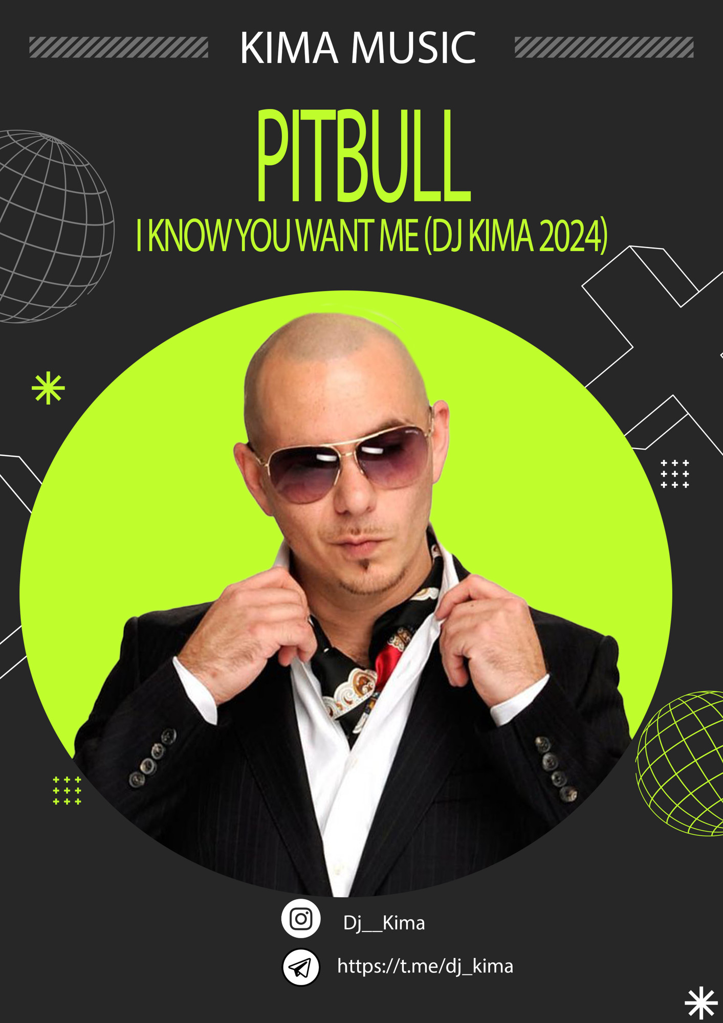 Pitbull - I Know You Want Me (Dj Kima radio 2024) – dj Kima