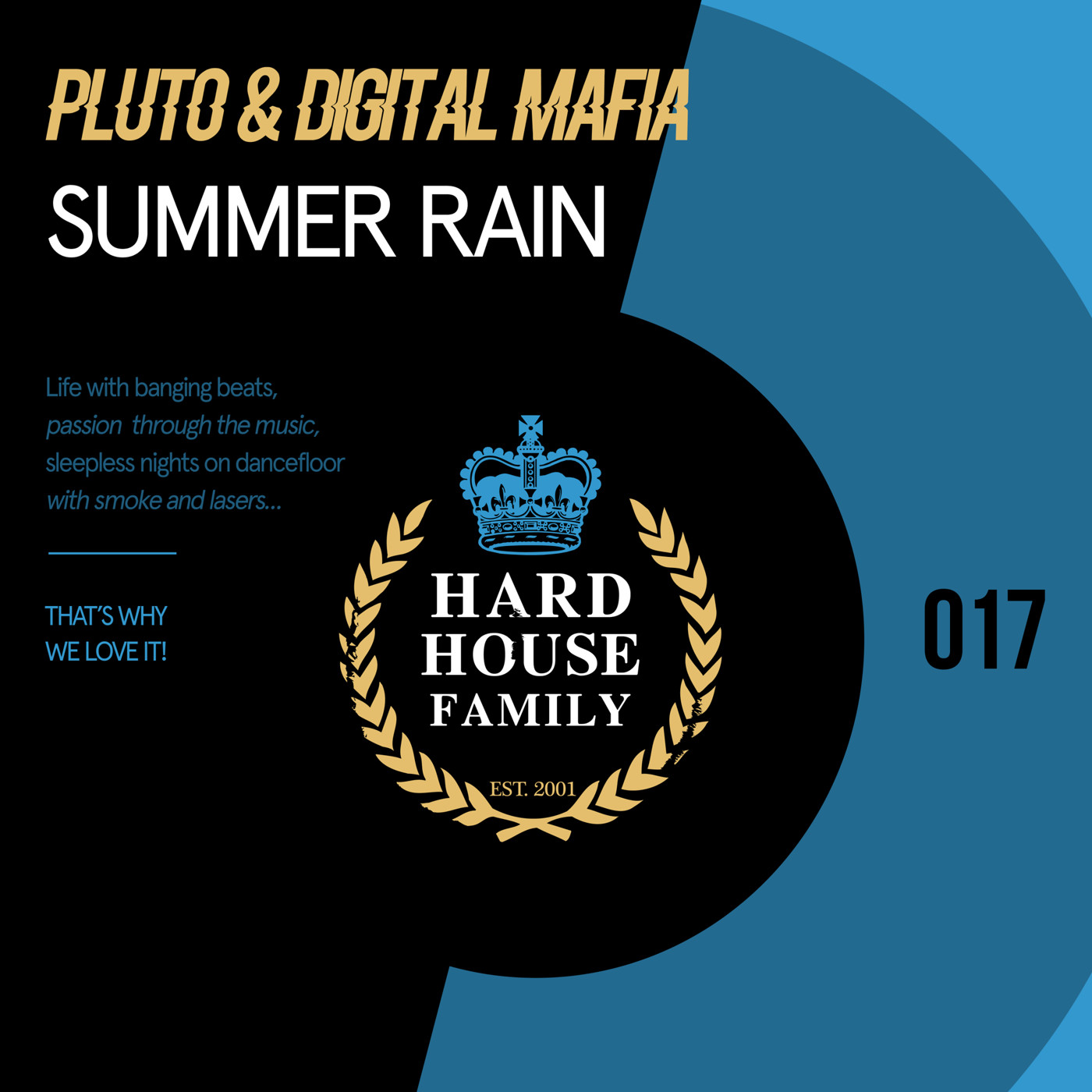 HHF017 - Pluto & Digital Mafia - Summer Rain episode artwork