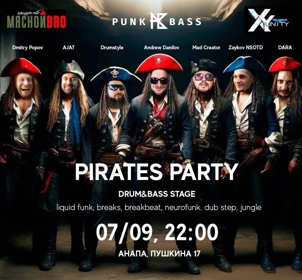 XY-unity Zaykov - PnB Pirates Party (Live Mix In «Myasnoy Bro» 07.09.24) episode artwork